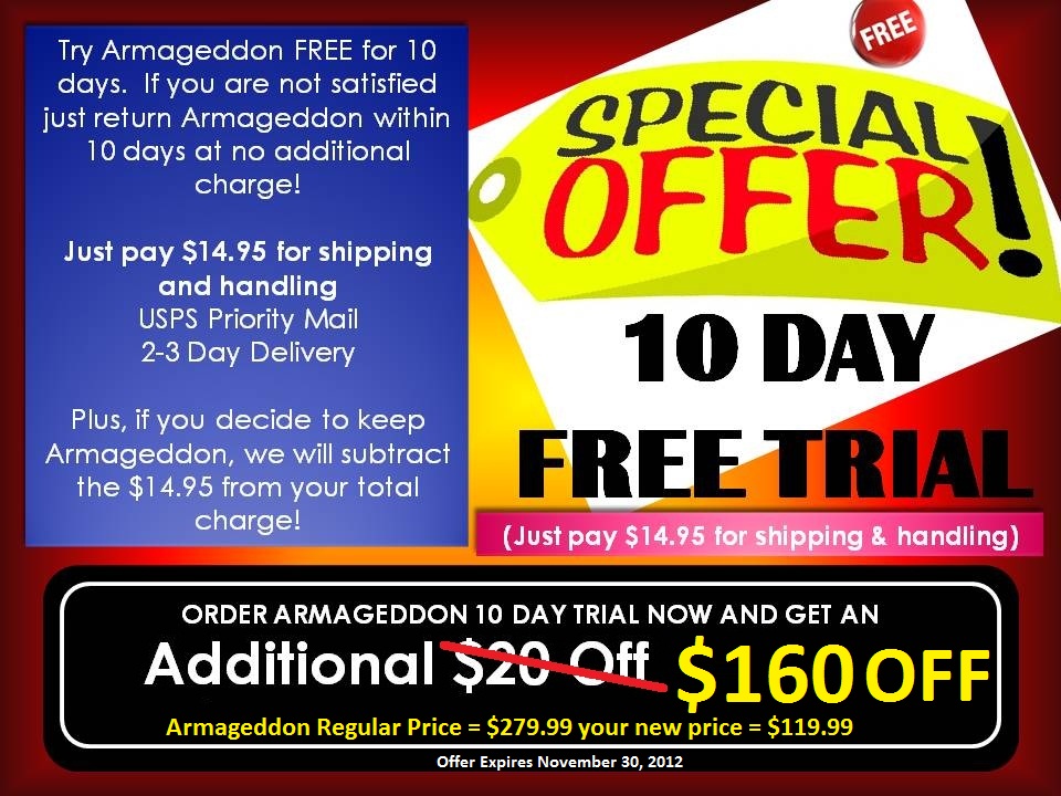 ABOUT ARMAGEDDON WORKOUTS Armageddon World Armageddon